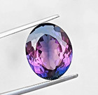 27 Ct Natural Ceylon Purple Sapphire Oval Cut Certified Loose Gemstone