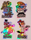 Lot Of 14 Vintage 1998 Cartoon Network Prism Holo Vending Stickers Hanna Barbera