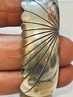 Vtg Native American Navajo Harry Morgan Sterling Silver Cuff Bracelet 25 G 6 5   