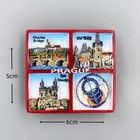Prague  Czech Republic Tourist Souvenir 3d Resin Fridge Magnet Gift Idea