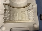 Blackbird Ceramic Slip Mold Christmas House And Roof 117a-b