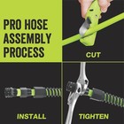 Flexzilla Legacy Manufacturing 5 8  Water Hose Reusable End Male 625  Rp900625m