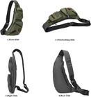 Sling Bag Chest Shoulder Backpack Crossbody Bags Casual Daypack For Men Women
