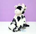 Jellycat Bashful Calf - Medium 12  - Black   White Cow - Brand New With Tags