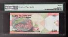 2010 Bahamas  20 Dollars  Pic  74a    Gem Unc Replacement   Star  rare 