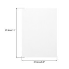 Colored Vellum Paper 20 Sheet White Transparency 8 5 X 11