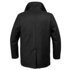Men s Us Army Vintage Double Breasted Black Military Treach Overcoat New
