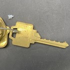 Vintage Brass Locksmith Space And Depth Code Keys Set Of 6 Different Styles