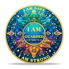 Novelty Lucky Challenge Coin Hamsa Good Luck Token Bring Fortune Gifts For Men
