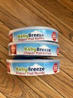 Babybreeze Pail Refill Bags For Playtex Diaper Genie Lot Of 3 840 Count