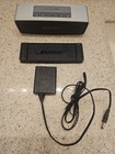 Bose Soundlink Mini Bluetooth Wireless Mobile Portable Speaker Silver Charger