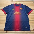 Nike Dri Fit Lionel Messi  10 Fc Barcelona Home World Cup Soccer Jersey - Medium