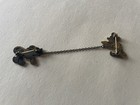 Scarce C 1935 Mickey Mouse   Pluto Disney Enterprises Sweater Pin Set Near Mint
