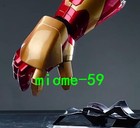 Us Ship    Right Wearable Iron Man Mk42 Gauntlet Arm Led Voice remote Controlled