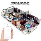 1 2 3 4 Gang Wifi Smart Wall Touch Light Switch Glass Panel For Alexa google App