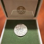 1964 Tokyo Olympics Commemorative Medal Set Of 2 Silver 925   Bronze Case Includ