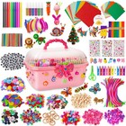 3000  Pcs Diy Arts   Crafts Kit For Kids - 25  Craft Materials  Creative Gift Se