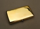 Rare Antique Imperial Russian 84 Gilt Silver Cigarette Case
