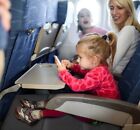 Airplane Bed Baby Pedals Bed Portable Travel Foot Rest Hammock Kid Seat   Blue  