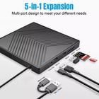 External Cd Dvd Drive  Usb 3 0 Player Burner Writer  For Pc Laptop Windows 11 10