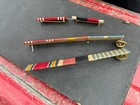 Vintage Wwii Korean War Us Army Ribbon Bar Rack Lot - 4 Service Ribbons