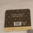 Lindsay Phillips    Interchangeable Shoe Snaps Round Black Rose Like