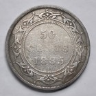 1885 Newfoundland 50 Cents