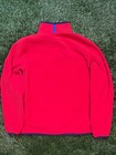 Polo Ralph Lauren Half Snap Mockneck Fleece Size S Red Blue