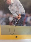 Nick Faldo British Golf Legend Autographed Signed Photo Chipping Ball