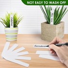 120pcs 4 Inch Plant Labels plastic Waterproof Nursery Stake Tags pot Marker For