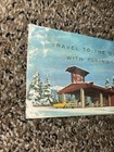 Vtg 1960 Winter Olympics Flying A Map Brochure Gas Oil Squaw Valley California