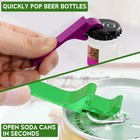 6 Pack Aluminum Bottle Opener Keychain Set Beer Soda Can Opener