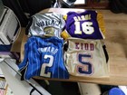 Collection Of 5 Nba Finals Replica Jerseys - Lakers  Pistons  Magic  Nets