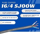 Windynation 2-day Shipping 16 4 Sjoow Cable 16 Gauge 4 Conductor 300v Cable Wire