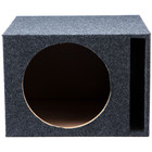 Car Audio Single 12  Speaker Vented Subwoofer Stereo Sub Box Ported Enclosure