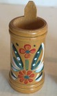 Wooden Norwegian Folk Art Pieces Hand-painted Miniature Accessories Scandinavian