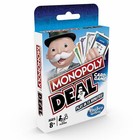 Monopoly Deal Card Game 110 Cards 2-5 Players Ages 8  Fast-dealing Family Game