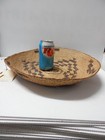 Rare2find Antique Shasta N  California Indian Gambling Tray Basket - Great Dsgn