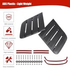 Hood Vent Cover Compatible With Ford Mustang Roush Model 2018 Accessories