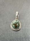 Navajo Sterling Silver Pendant Kingman Turquoise Joel Gray