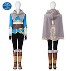 Breath Of The Wild Princess Zelda Costume Cosplay Suit Fullset Halloween Outfit