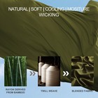 3 4 Pc Luxury 100  Bamboo Bed Sheet Set  Deep Pocket  Silky Soft  Cooling