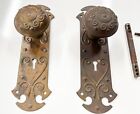 Victorian Door Knob Set With Mortise Lock