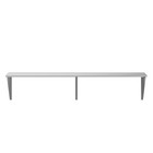 18 In  X 72 In  Stainless Steel Tubular Wall Shelf