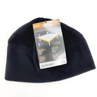 Polartec Micro Series Fleece Beanie Cap Black Made In Usa No-pill Military Pt