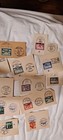 Mixed Lot Of Foreign Stamps And Postmarks  mostly German 