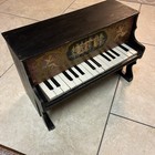 Antique Schoenhut Piano Child s Doll Toy-rare  16 Key Cherub Victorian 1800-1900