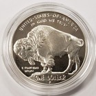 2001-p  1 American Buffalo Commemorative Silver Dollar - Proof - C0119 - Stock