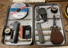 Assorted Fly Fishing Tools  Fly Boxes  Zingers Nippers  Scales  Tippet  Files