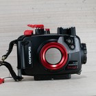 Olympus Pt-058 Housing For Tg-5 Scuba Diving Camera Outfit  working 